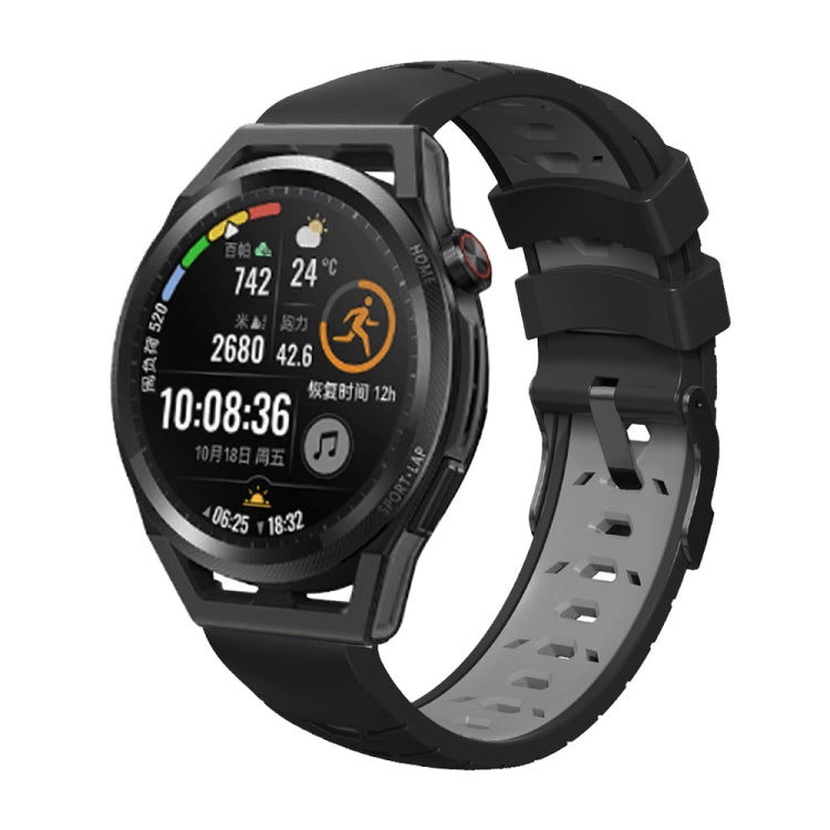 Cinturino trapezoidale in silicone a tre file di fori, For Samsung Galaxy Watch 4 / Watch4 Classic, For Samsung Galaxy Watch 42mm