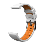 Cinturino trapezoidale in silicone a tre file di fori, For Samsung Galaxy Watch 46mm, For Samsung Galaxy Watch Active