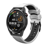 Cinturino trapezoidale in silicone a tre file di fori, For Samsung Galaxy Watch 46mm, For Samsung Galaxy Watch Active