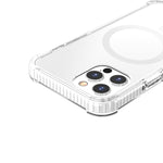 Custodia per telefono antiurto in acrilico magnetico Magsafe, For iPhone 12 / 12 Pro, For iPhone 12 Pro Max