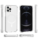 Custodia per telefono antiurto in acrilico magnetico Magsafe, For iPhone 12 / 12 Pro, For iPhone 12 Pro Max