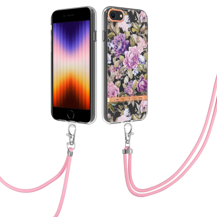 Custodia TPU con cordino per smartphone compatibili