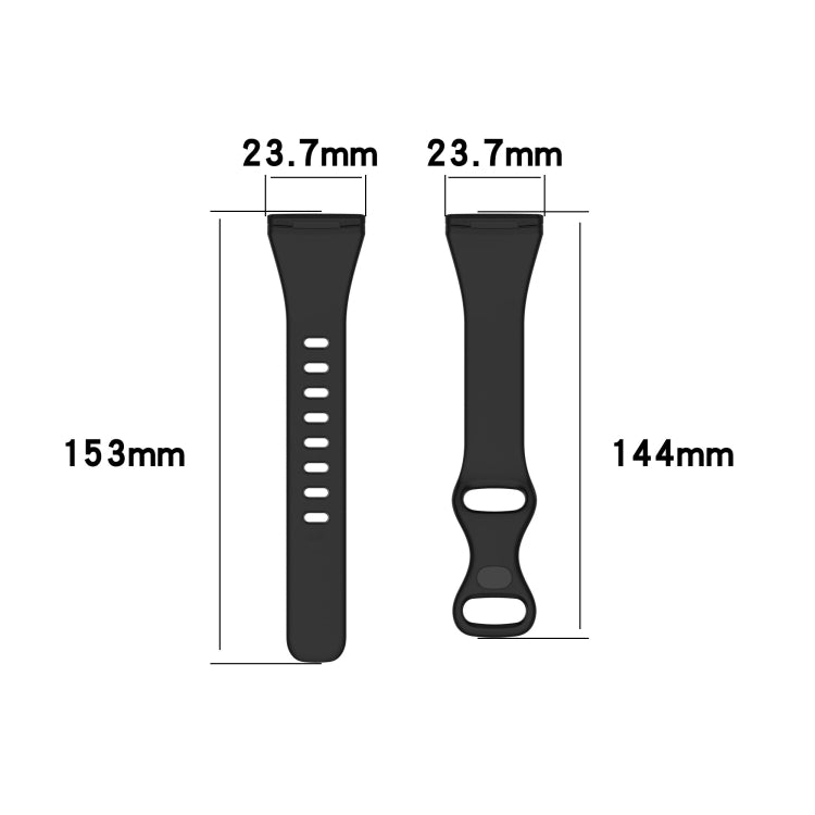 Per Fitbit Versa 4/Versa 3/Sense cinturino in TPU universale, S, L