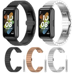 Cinturino per orologio in acciaio inossidabile con una perlina, For Huawei Band 7