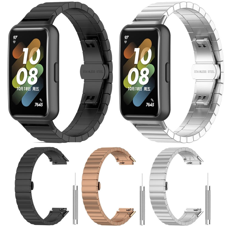 Cinturino per orologio in acciaio inossidabile con una perlina, For Huawei Band 7
