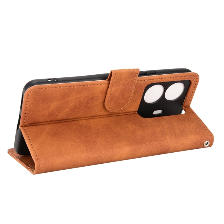 Custodia per telefono in pelle con vibrazione magnetica Skin Feel, For vivo S15E, For Xiaomi Redmi 10C, For Honor X9 5G/X30/Magic4 Lite, For Blackview A50