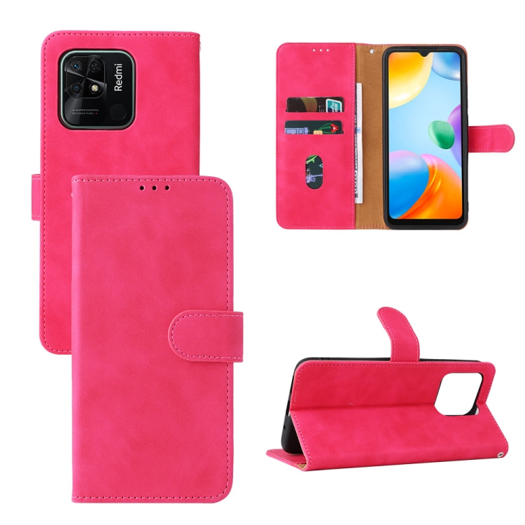 Custodia per telefono in pelle con vibrazione magnetica Skin Feel, For vivo S15E, For Xiaomi Redmi 10C, For Honor X9 5G/X30/Magic4 Lite, For Blackview A50