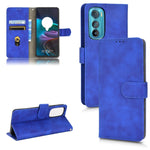 Custodia per telefono in pelle con vibrazione magnetica Skin Feel, For Motorola Edge 30, For Motorola Moto G52, For Samsung Galaxy M33 5G, For Sharp Simple Sumaho 6