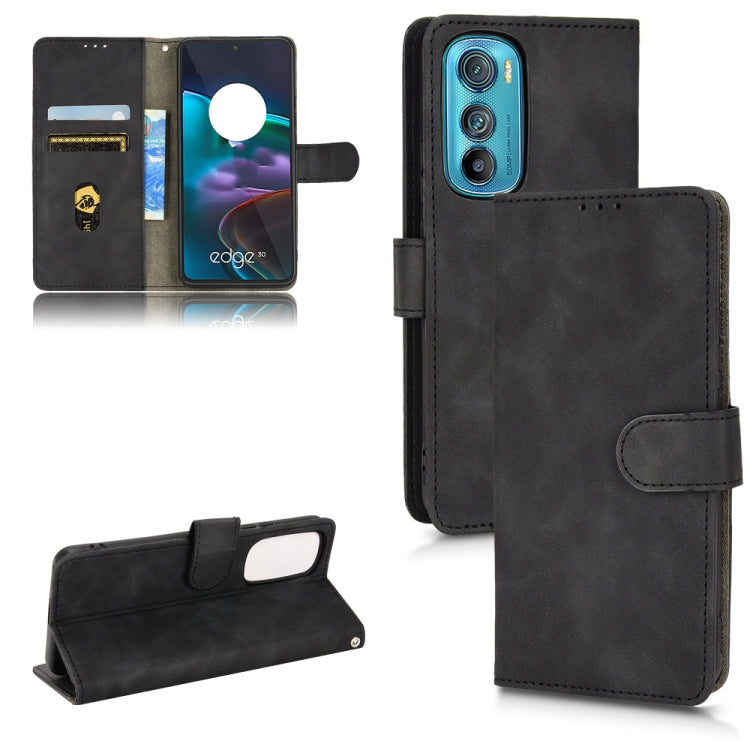 Custodia per telefono in pelle con vibrazione magnetica Skin Feel, For Motorola Edge 30, For Motorola Moto G52, For Samsung Galaxy M33 5G, For Sharp Simple Sumaho 6