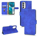 Custodia per telefono in pelle con vibrazione magnetica Skin Feel, For Motorola Edge 30, For Motorola Moto G52, For Samsung Galaxy M33 5G, For Sharp Simple Sumaho 6
