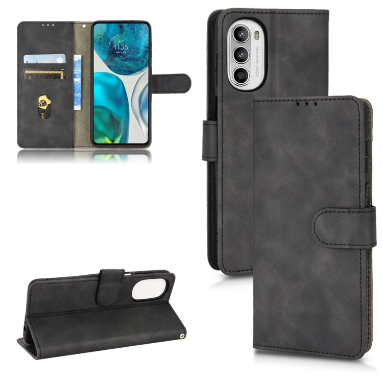 Custodia per telefono in pelle con vibrazione magnetica Skin Feel, For Motorola Edge 30, For Motorola Moto G52, For Samsung Galaxy M33 5G, For Sharp Simple Sumaho 6