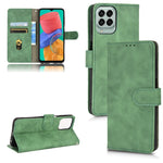 Custodia per telefono in pelle con vibrazione magnetica Skin Feel, For Motorola Edge 30, For Motorola Moto G52, For Samsung Galaxy M33 5G, For Sharp Simple Sumaho 6