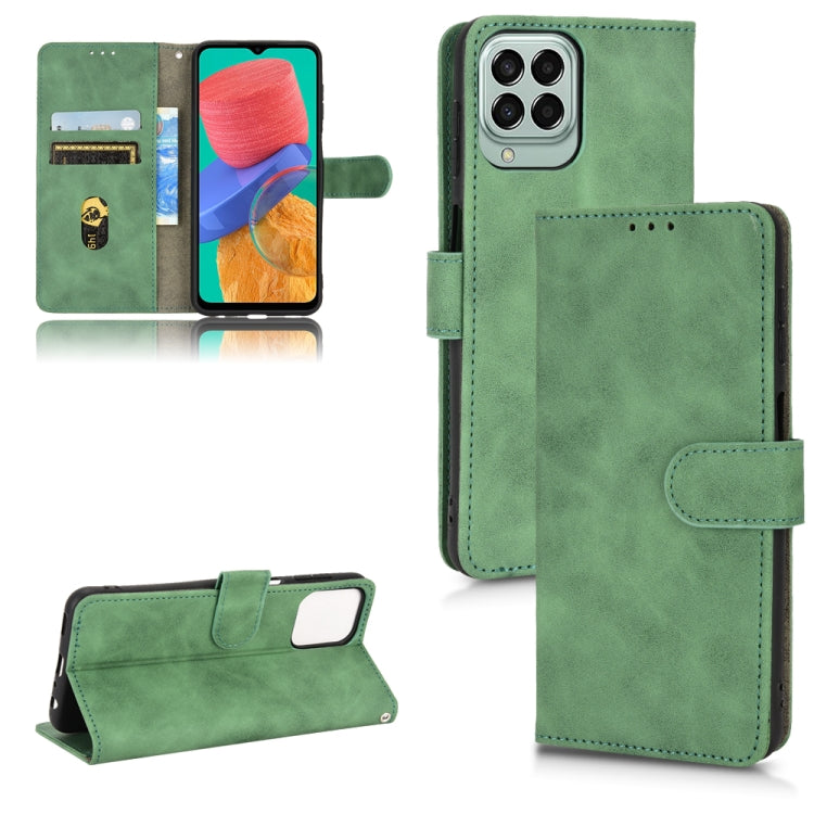 Custodia per telefono in pelle con vibrazione magnetica Skin Feel, For Motorola Edge 30, For Motorola Moto G52, For Samsung Galaxy M33 5G, For Sharp Simple Sumaho 6
