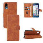 Custodia per telefono in pelle con vibrazione magnetica Skin Feel, For Motorola Edge 30, For Motorola Moto G52, For Samsung Galaxy M33 5G, For Sharp Simple Sumaho 6