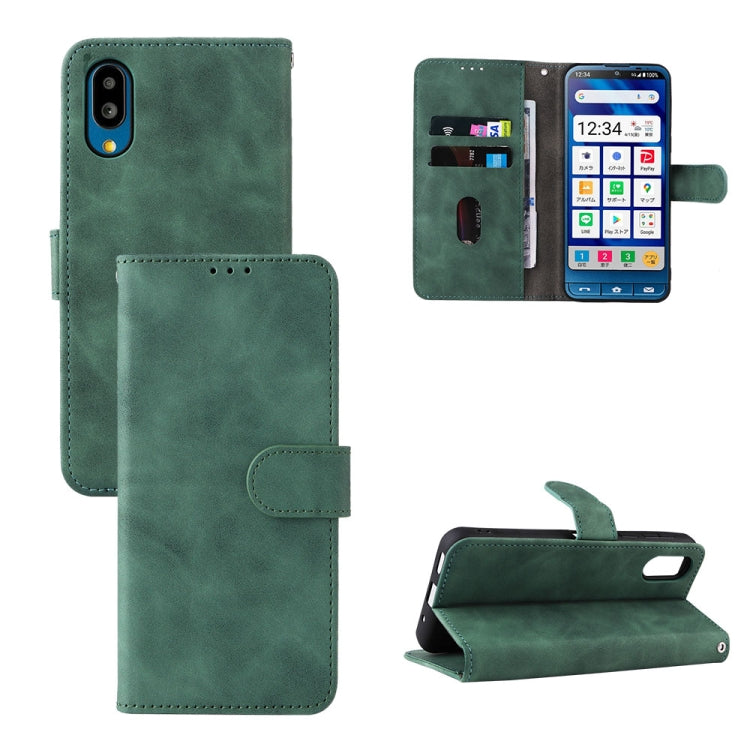 Custodia per telefono in pelle con vibrazione magnetica Skin Feel, For Motorola Edge 30, For Motorola Moto G52, For Samsung Galaxy M33 5G, For Sharp Simple Sumaho 6