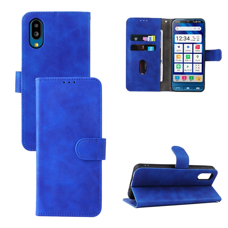Custodia per telefono in pelle con vibrazione magnetica Skin Feel, For Motorola Edge 30, For Motorola Moto G52, For Samsung Galaxy M33 5G, For Sharp Simple Sumaho 6
