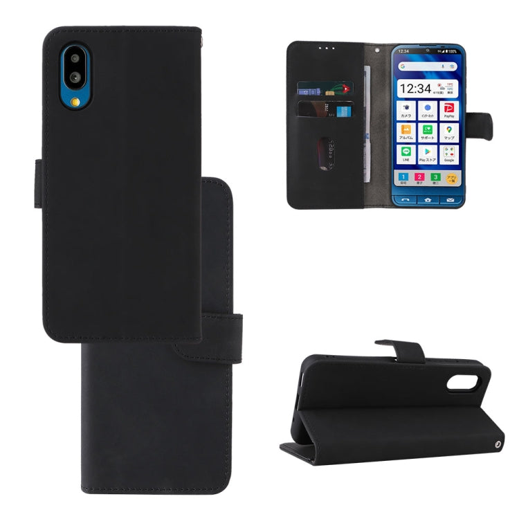Custodia per telefono in pelle con vibrazione magnetica Skin Feel, For Motorola Edge 30, For Motorola Moto G52, For Samsung Galaxy M33 5G, For Sharp Simple Sumaho 6