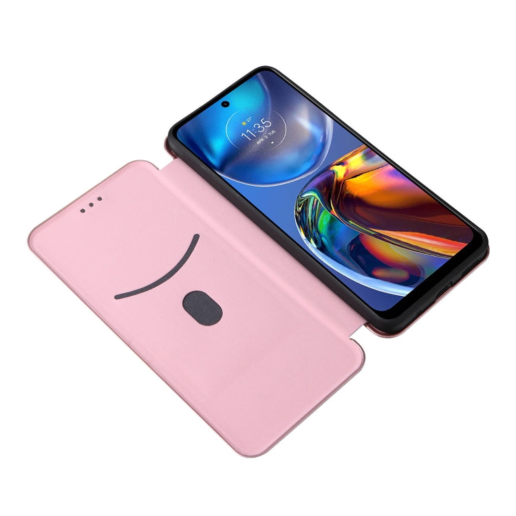 Custodia per telefono in pelle con vibrazione orizzontale magnetica in fibra di carbonio, For Motorola Moto E32 4G, For Motorola Moto G52/G82, For Xiaomi Redmi Note 11 Pro, For Xiaomi 12 Lite