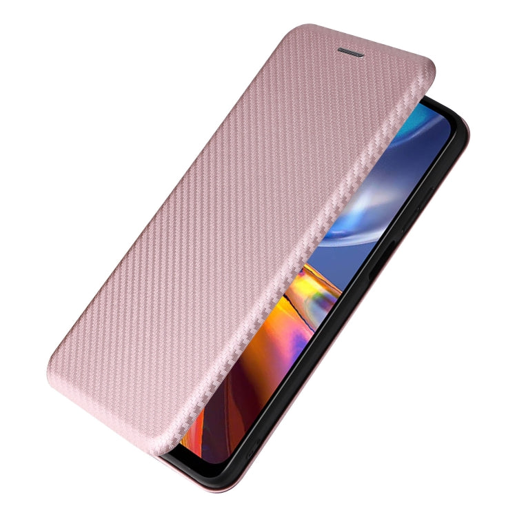 Custodia per telefono in pelle con vibrazione orizzontale magnetica in fibra di carbonio, For Motorola Moto E32 4G, For Motorola Moto G52/G82, For Xiaomi Redmi Note 11 Pro, For Xiaomi 12 Lite