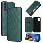 Custodia per telefono in pelle con vibrazione orizzontale magnetica in fibra di carbonio, For Motorola Moto E32 4G, For Motorola Moto G52/G82, For Xiaomi Redmi Note 11 Pro, For Xiaomi 12 Lite