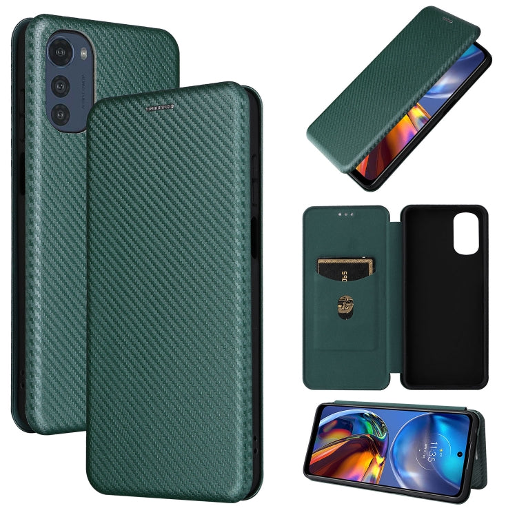 Custodia per telefono in pelle con vibrazione orizzontale magnetica in fibra di carbonio, For Motorola Moto E32 4G, For Motorola Moto G52/G82, For Xiaomi Redmi Note 11 Pro, For Xiaomi 12 Lite