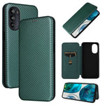 Custodia per telefono in pelle con vibrazione orizzontale magnetica in fibra di carbonio, For Motorola Moto E32 4G, For Motorola Moto G52/G82, For Xiaomi Redmi Note 11 Pro, For Xiaomi 12 Lite