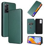 Custodia per telefono in pelle con vibrazione orizzontale magnetica in fibra di carbonio, For Motorola Moto E32 4G, For Motorola Moto G52/G82, For Xiaomi Redmi Note 11 Pro, For Xiaomi 12 Lite