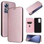 Custodia per telefono in pelle con vibrazione orizzontale magnetica in fibra di carbonio, For Motorola Moto E32 4G, For Motorola Moto G52/G82, For Xiaomi Redmi Note 11 Pro, For Xiaomi 12 Lite