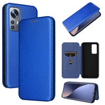 Custodia per telefono in pelle con vibrazione orizzontale magnetica in fibra di carbonio, For Motorola Moto E32 4G, For Motorola Moto G52/G82, For Xiaomi Redmi Note 11 Pro, For Xiaomi 12 Lite