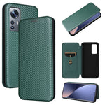 Custodia per telefono in pelle con vibrazione orizzontale magnetica in fibra di carbonio, For Motorola Moto E32 4G, For Motorola Moto G52/G82, For Xiaomi Redmi Note 11 Pro, For Xiaomi 12 Lite