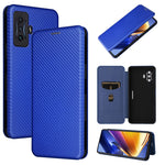 Custodia per telefono in pelle con vibrazione orizzontale magnetica in fibra di carbonio, For Xiaomi Poco F4 GT/Redmi K50 Gaming