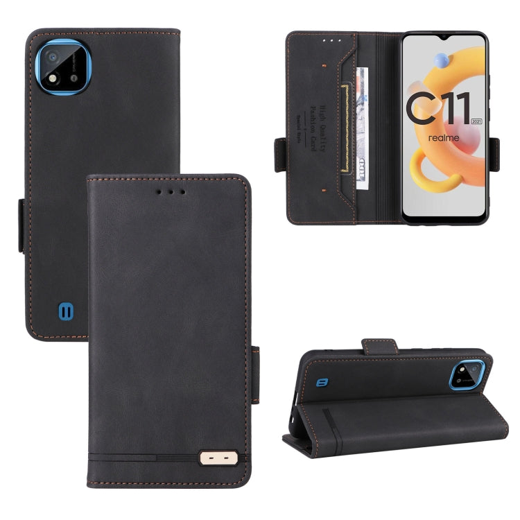 Custodia per cellulare in pelle con chiusura magnetica, For Realme C11 2021/C20, For Realme C11 2021/Realme C20, For TCL 10 Pro, For Wiko Y82, For Xiaomi Redmi 9C
