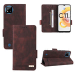 Custodia per cellulare in pelle con chiusura magnetica, For Realme C11 2021/C20, For Realme C11 2021/Realme C20, For TCL 10 Pro, For Wiko Y82, For Xiaomi Redmi 9C