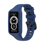 Per Huawei Band 7/6 Pro / 6 / Honor Band 6 Cinturino in silicone integrato universale