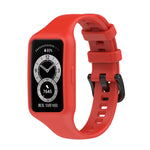 Per Huawei Band 7/6 Pro / 6 / Honor Band 6 Cinturino in silicone integrato universale