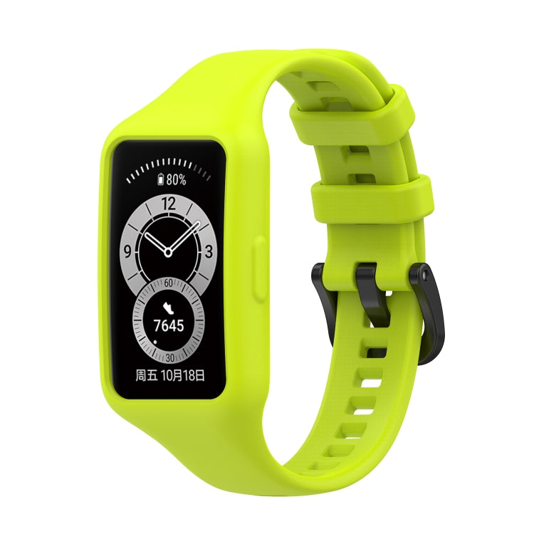 Per Huawei Band 7/6 Pro / 6 / Honor Band 6 Cinturino in silicone integrato universale