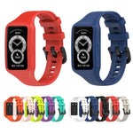 Per Huawei Band 7/6 Pro / 6 / Honor Band 6 Cinturino in silicone integrato universale