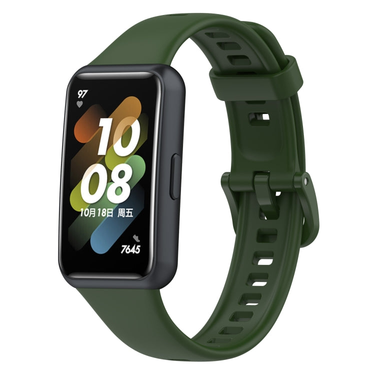 Cinturino in silicone con testa in metallo, For Huawei Band 7