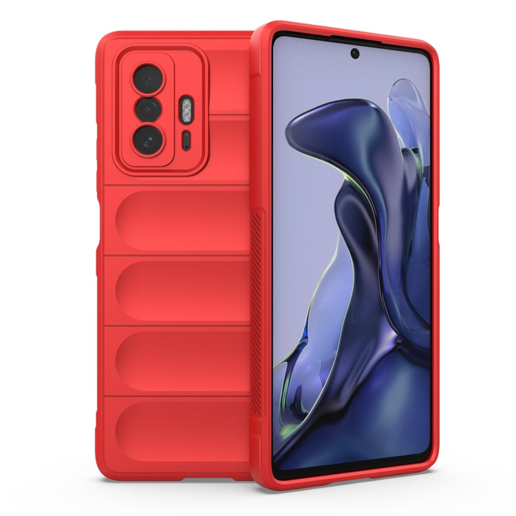 Magic Shield TPU + custodia per telefono in flanella, For Xiaomi 11T