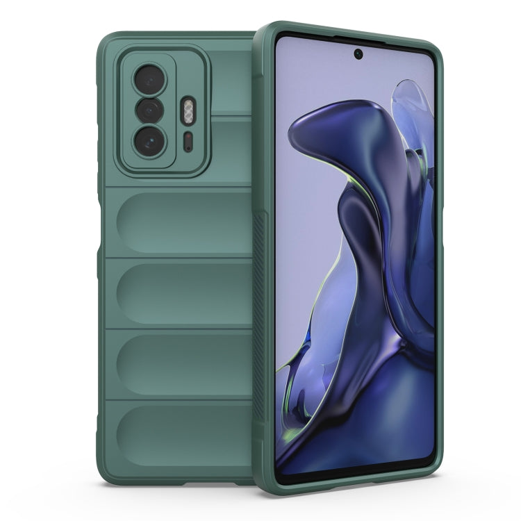 Magic Shield TPU + custodia per telefono in flanella, For Xiaomi 11T