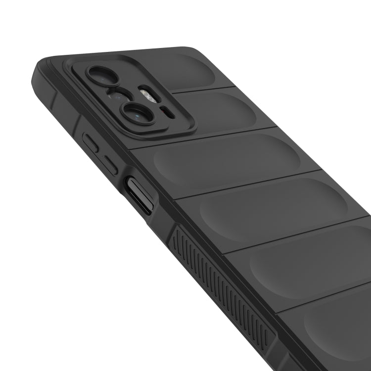 Magic Shield TPU + custodia per telefono in flanella, For Xiaomi 11T