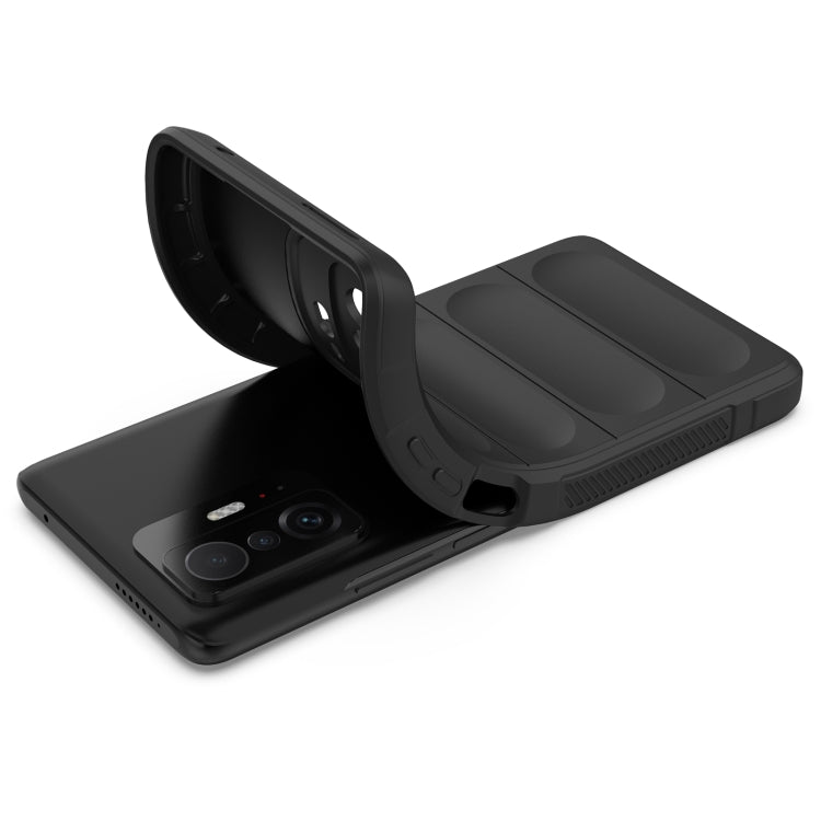 Magic Shield TPU + custodia per telefono in flanella, For Xiaomi 11T