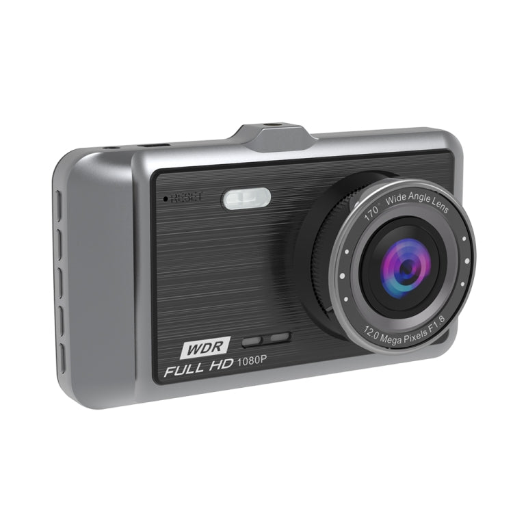 Anytek A60 Auto Schermo IPS da 4 pollici HD 1080P Registratore di guida ADAS con doppia fotocamera grandangolare da 170 gradi, A60