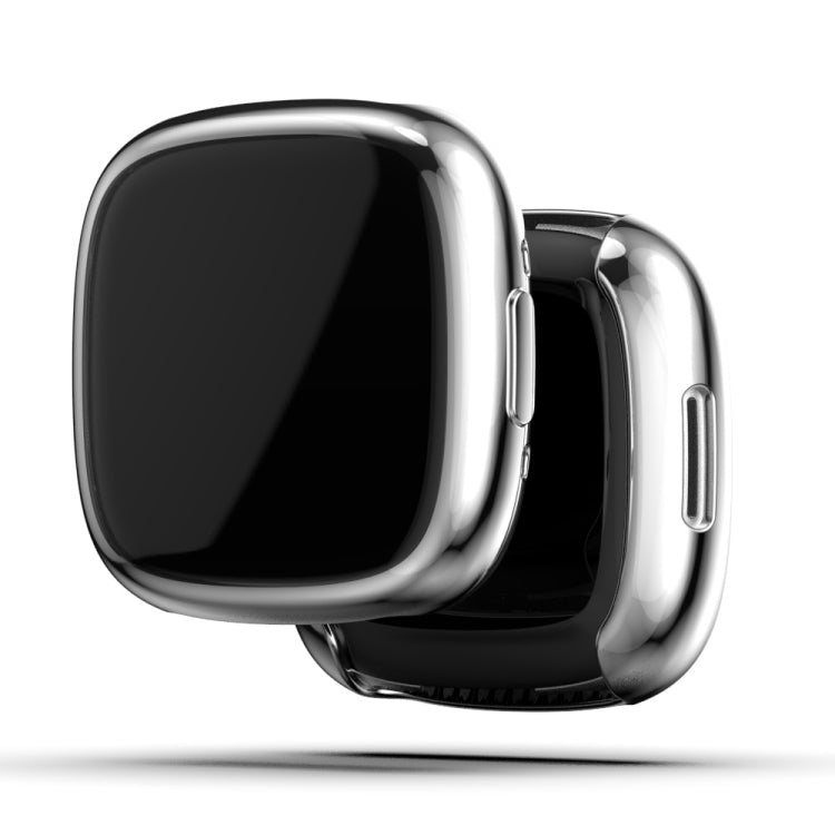 Custodia protettiva per orologio galvanico in TPU a copertura totale, For Fitbit Versa 4