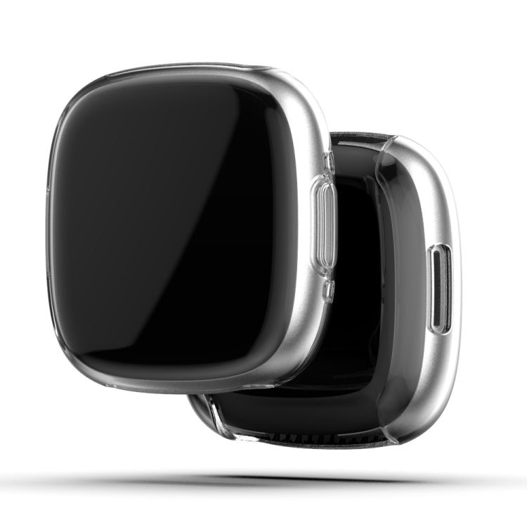 Custodia protettiva per orologio galvanico in TPU a copertura totale, For Fitbit Versa 4