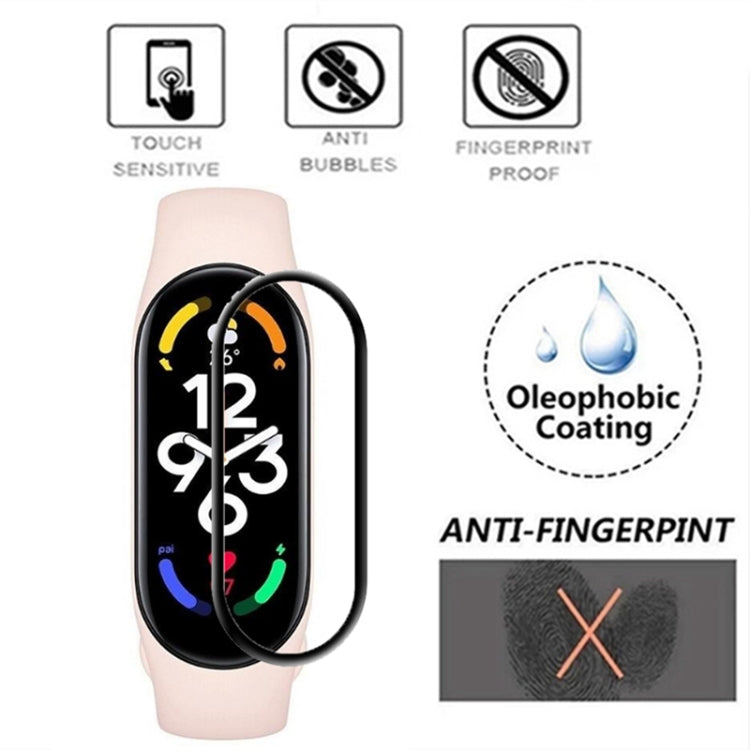 Per Xiaomi Mi Band 7/7 NFC 3D Composite Hot Bending Screen Protector, 1 PC, 5 PCS