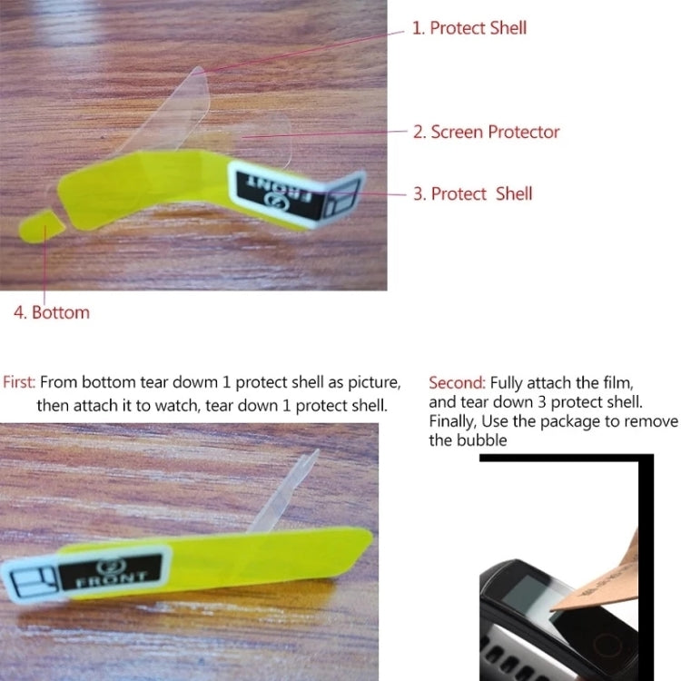 Per Xiaomi Mi Band 7/7 NFC HD Pellicola morbida in TPU a schermo intero antigraffio, 1 PC, 5 PCS