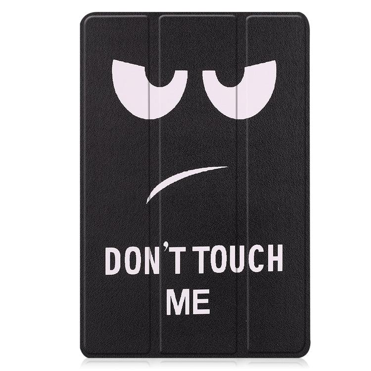 Custodia per tablet in pelle intelligente con supporto a 3 pieghe dipinto da Custer, For Amazon Kindle Fire 7 2022, For Lenovo Tab M10 3rd Gen