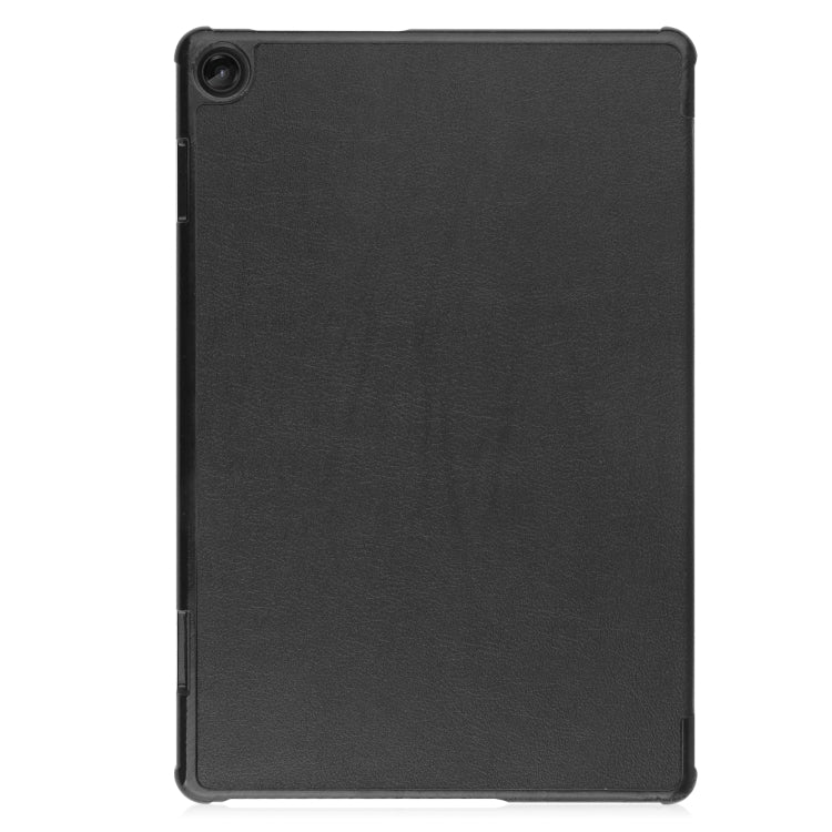Custodia per tablet in pelle intelligente con supporto a 3 pieghe Custer Pure Color, For Amazon Kindle Fire 7 2022, For Lenovo Tab M10 3rd Gen / TB328FU
