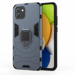 Custodia protettiva antiurto per PC + TPU con supporto per anello magnetico, For Samsung Galaxy A03 EU Version